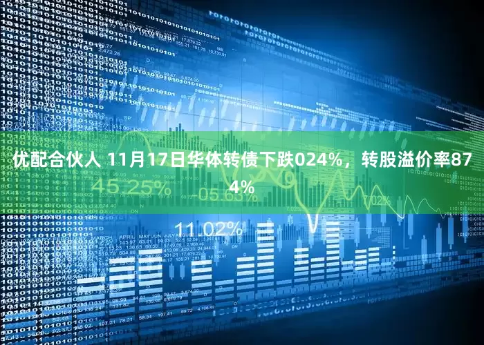 优配合伙人 11月17日华体转债下跌024%，转股溢价率874%